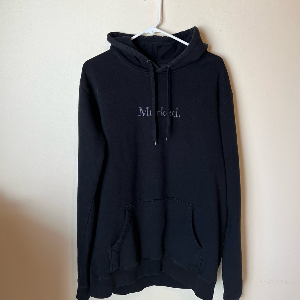 Large Black Hoodie Mighty Killers “Murked”